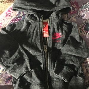 Nike girl sweat jacket
